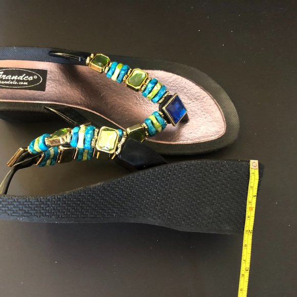 Grandco Sandals ~ Jade ~ Black Sole - Picture 4 of 4